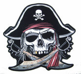 Wholesale JUMBO PIRATE WITH GOLD TOOTH PATCH 11 INCH